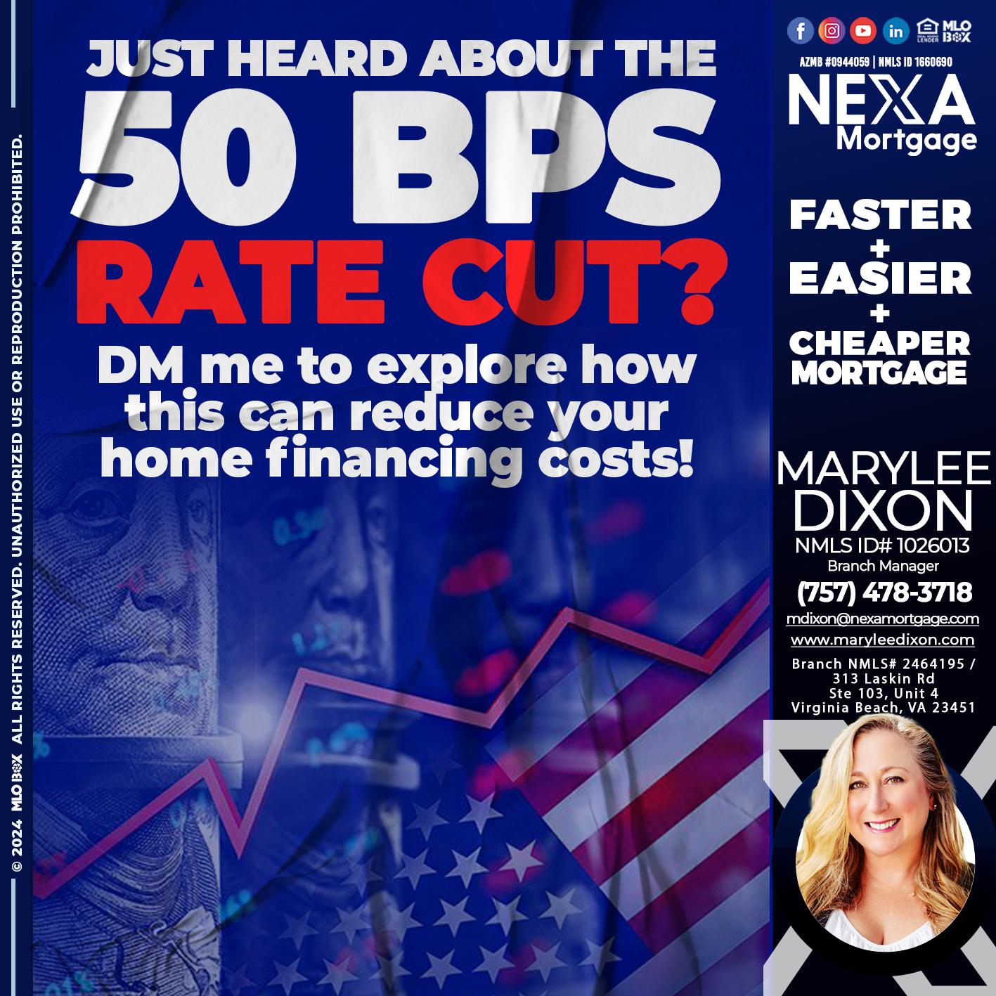 50 BPS - Marylee Dixon -Branch Manager