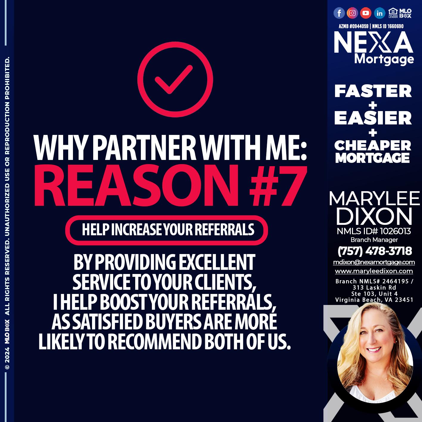 R7 - Marylee Dixon -Branch Manager