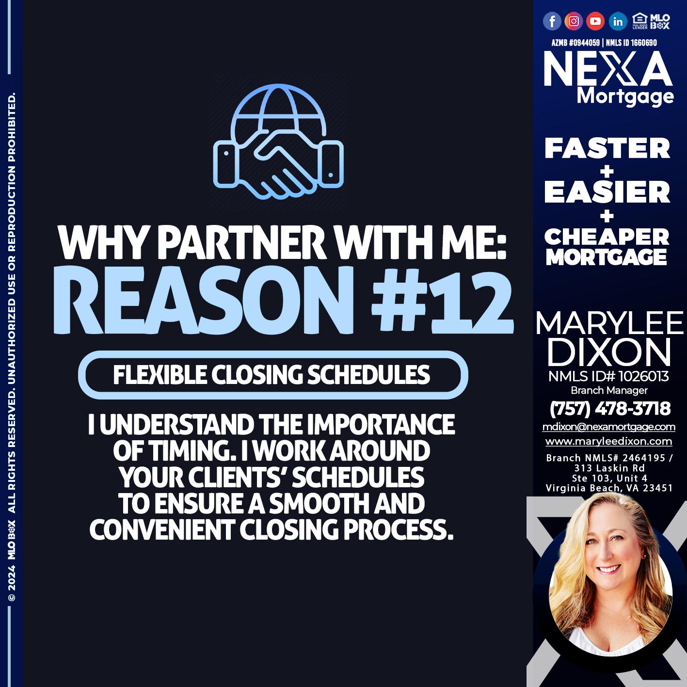 R12 - Marylee Dixon -Branch Manager