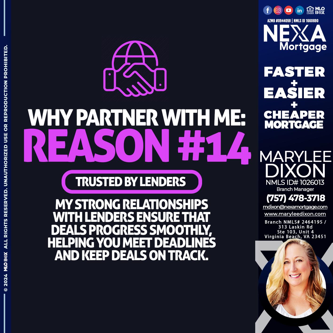 r14 - Marylee Dixon -Branch Manager