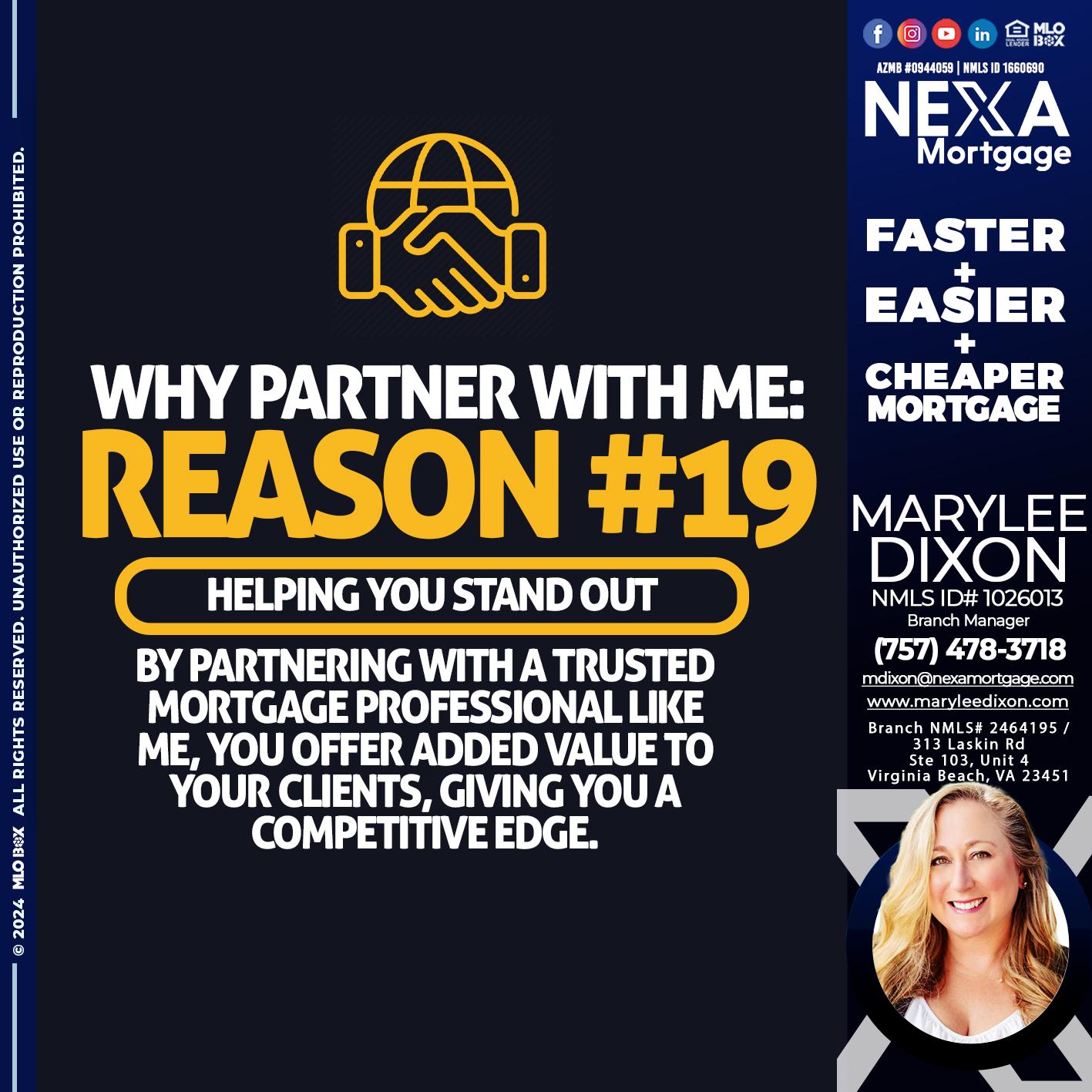 r19 - Marylee Dixon -Branch Manager