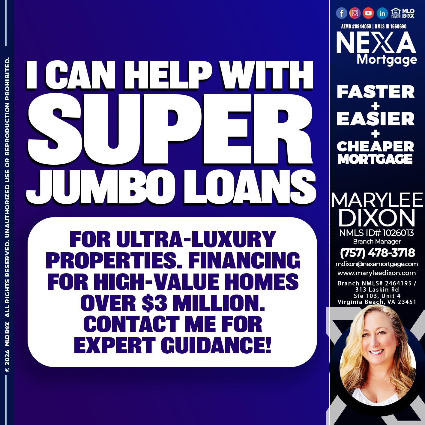 I CAN HELP - Marylee Dixon -Branch Manager