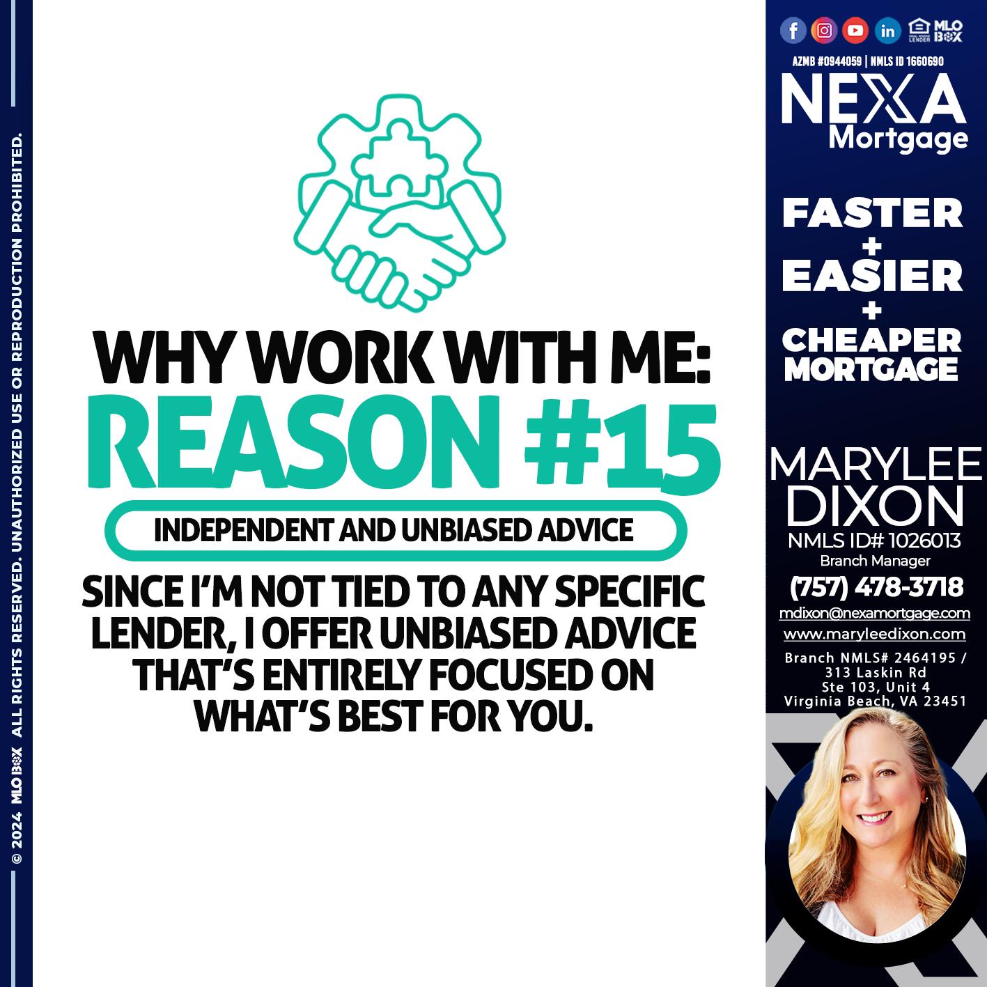 r15 - Marylee Dixon -Branch Manager