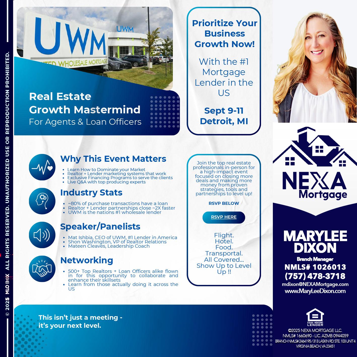 DETROIT TRIP - Marylee Dixon -Branch Manager