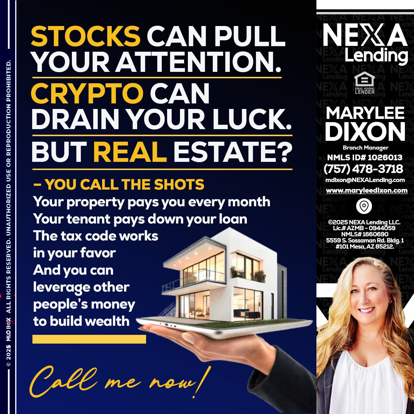 STOCK YOUR - Marylee Dixon -Branch Manager