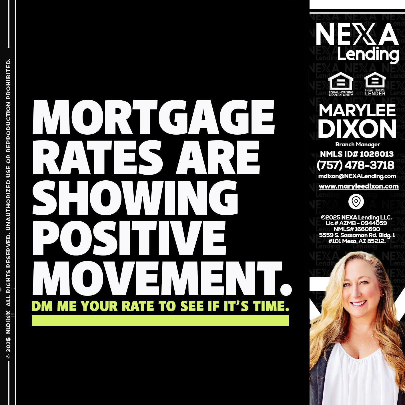 MORTGAGE - Marylee Dixon -Branch Manager