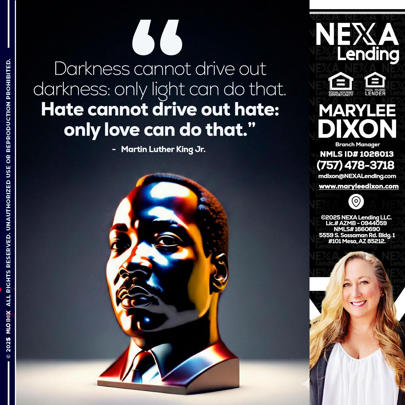 MLK 2026 - Marylee Dixon -Branch Manager