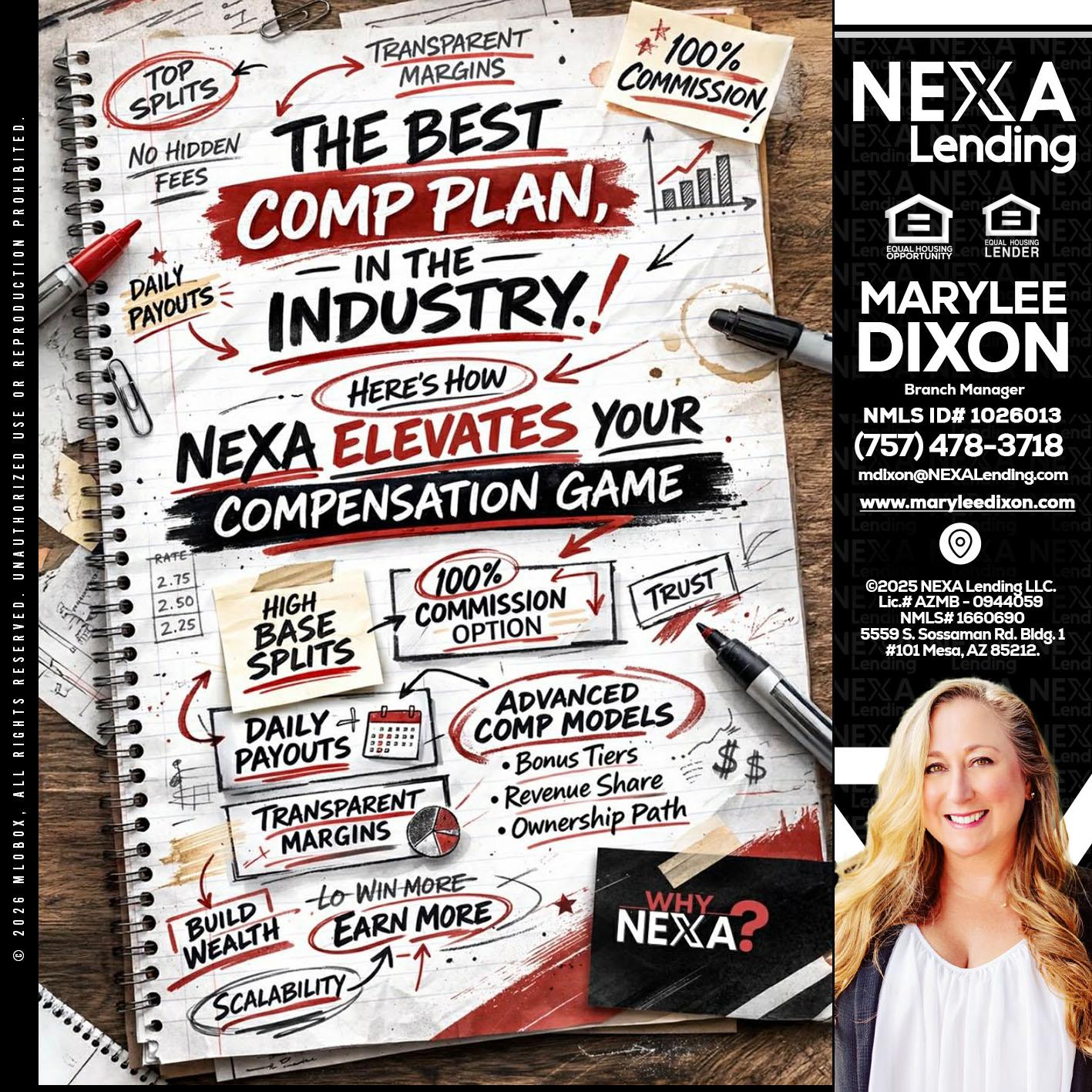 THE BEST COMP - Marylee Dixon -Branch Manager