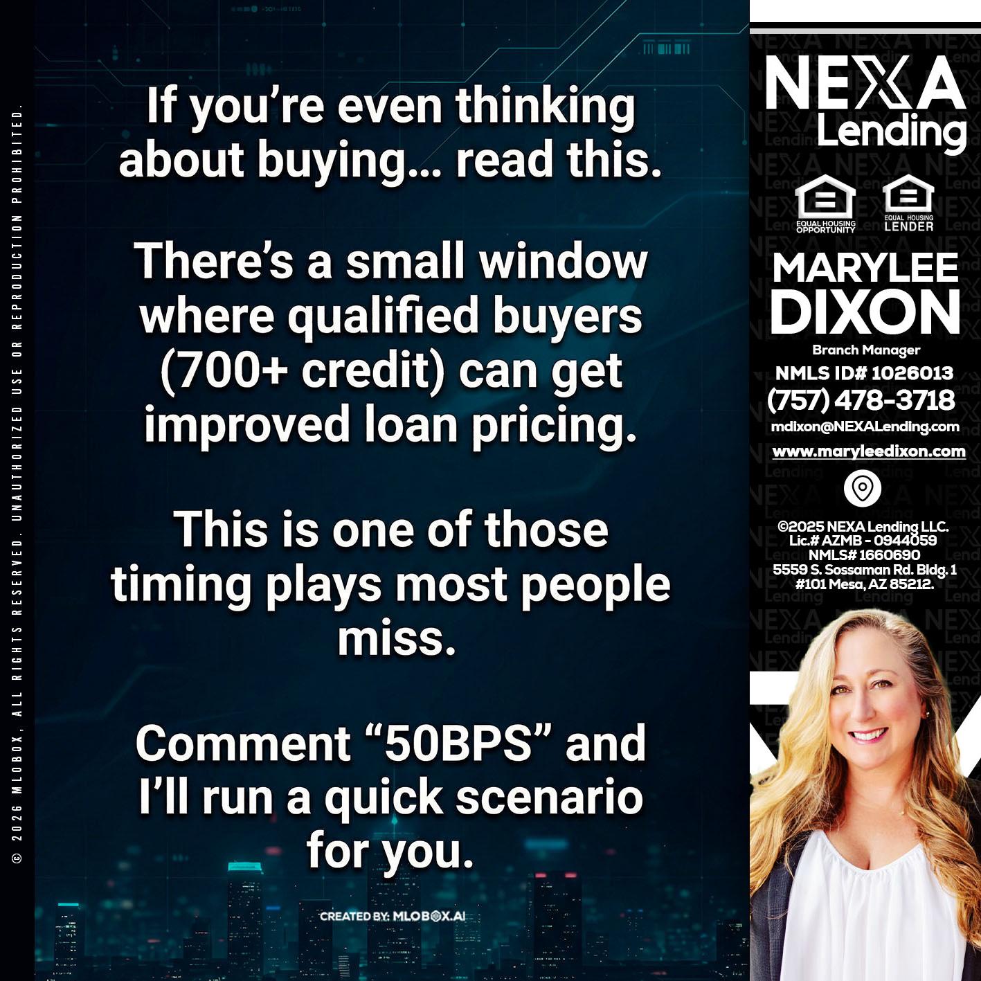 IF YOU EVER - Marylee Dixon -Branch Manager