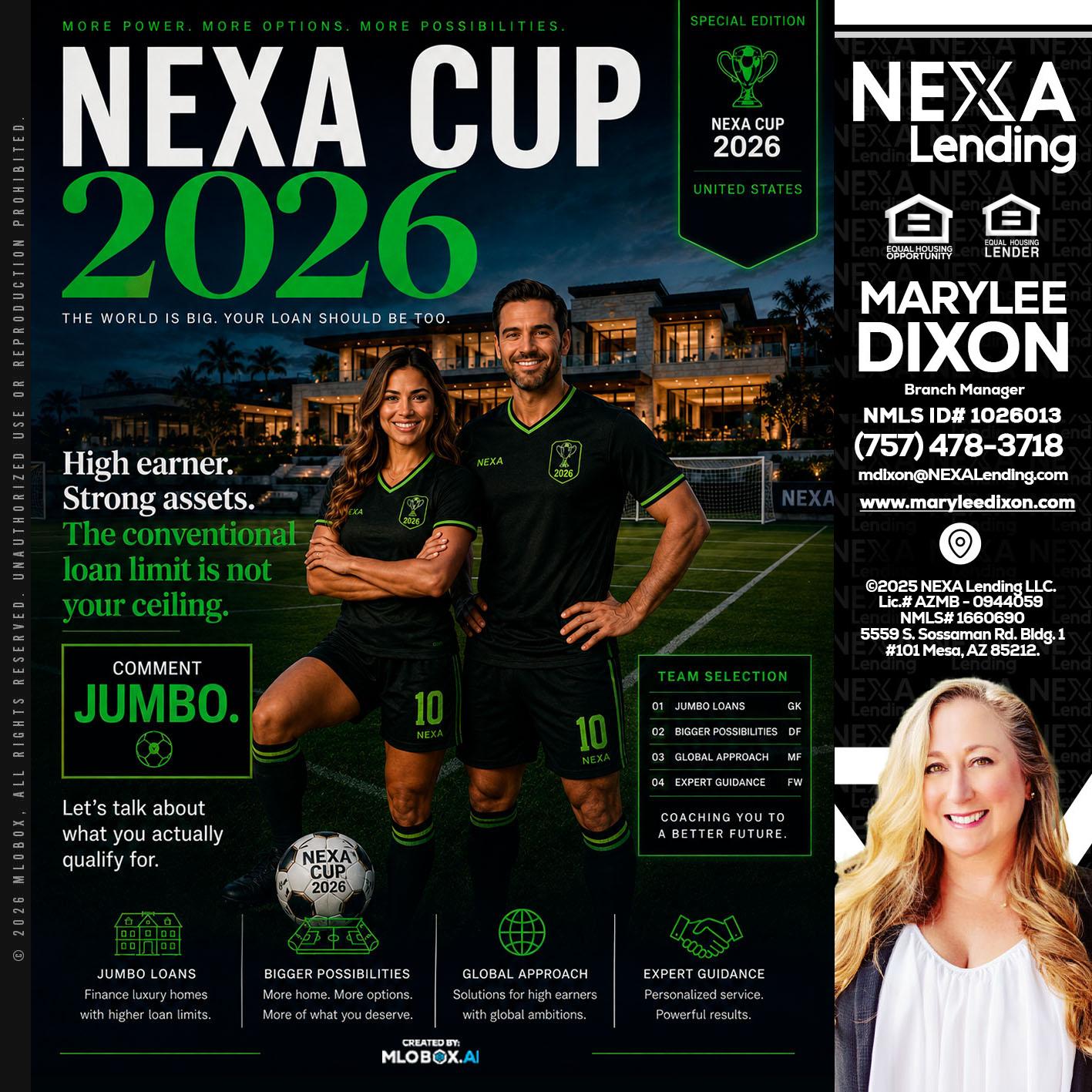 NEXA CUP 2026 - Marylee Dixon -Branch Manager