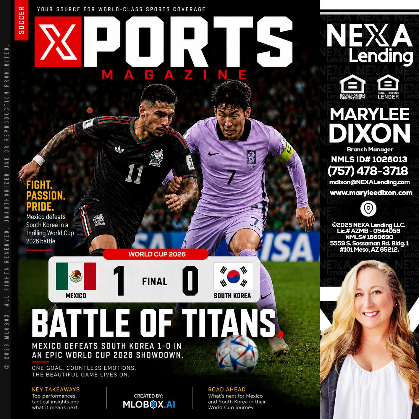 XPORTS MAGAZINE - Marylee Dixon -Branch Manager