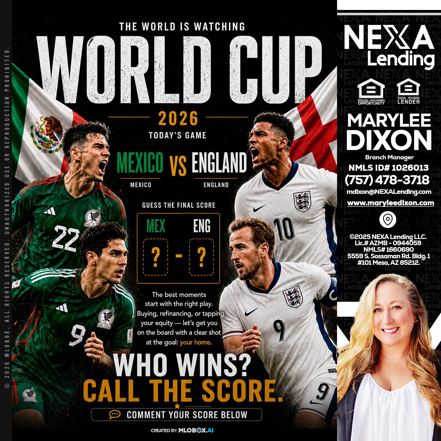WHO'S WIN - Marylee Dixon -Branch Manager